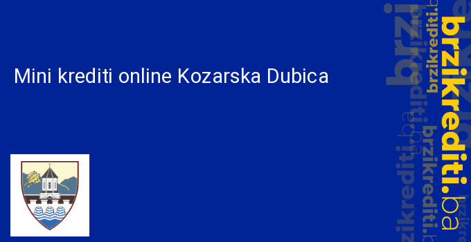 Mini krediti online Kozarska Dubica