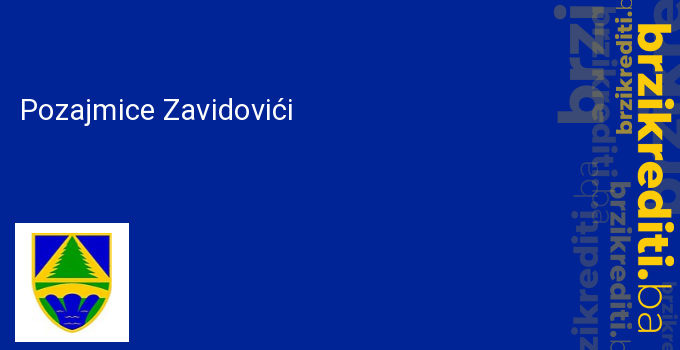 Pozajmice Zavidovići